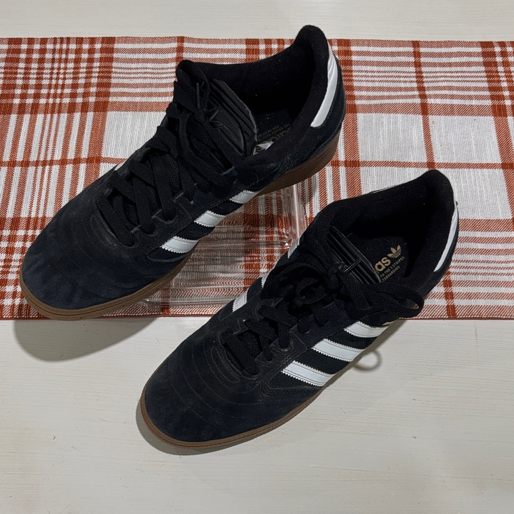 Adidas Busenitz vulc skate shoes in black suede. Men's 13. Excellent condition. - Picture 2 of 8